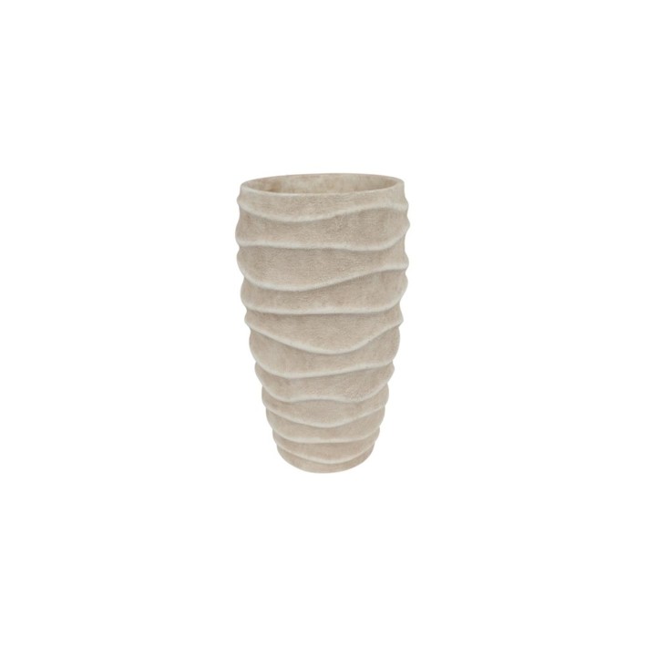 Βάζο κεραμικό λευκό 20,5x35,4cm