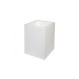 Γλάστρα /κολώνα CUBE λευκή 30Χ30Χ70