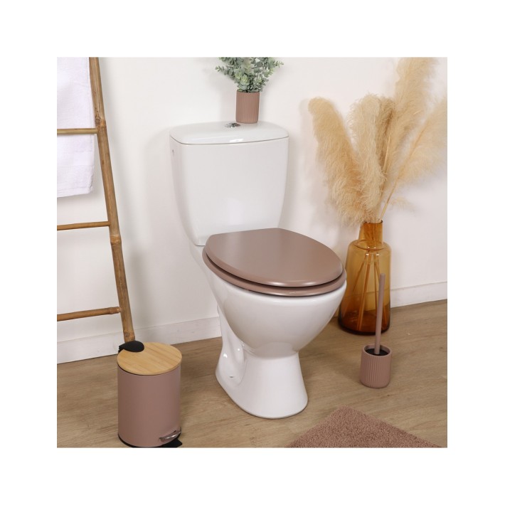 καπάκι τουαλέτας  MDF cappuccino 37.5x46 cm