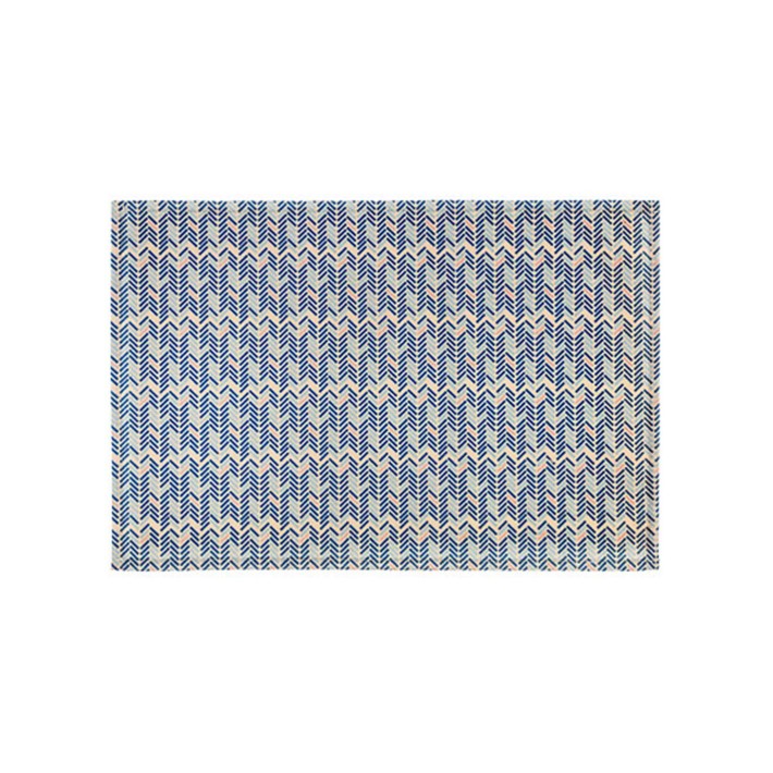 Σουπλά υφασμάτ.μπλε σχέδια 45x30cm