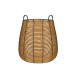 Καλάθι τεχνητό rattan Φ47Η50cm