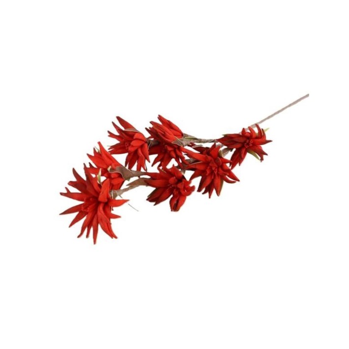 Κλαδί Globuria κόκκινο Η94cm