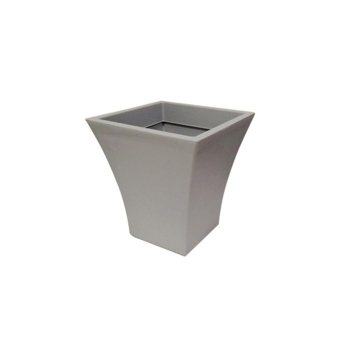 Γλάστρα CITY square  25Χ25Χ27 urban grey