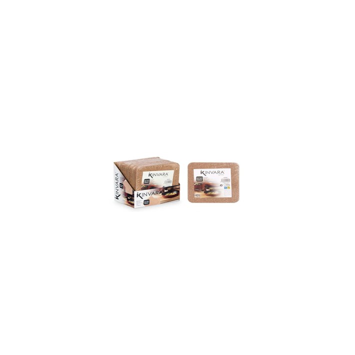 Σουπλά φελλού τετράγωνα σετ2pcs Φ18cm