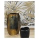 Βάζο μεταλλικό bronze 15,5x8Η24cm