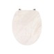 Καπάκι λεκάνης MDF μπεζ marble 37,5 χ 46εκ.