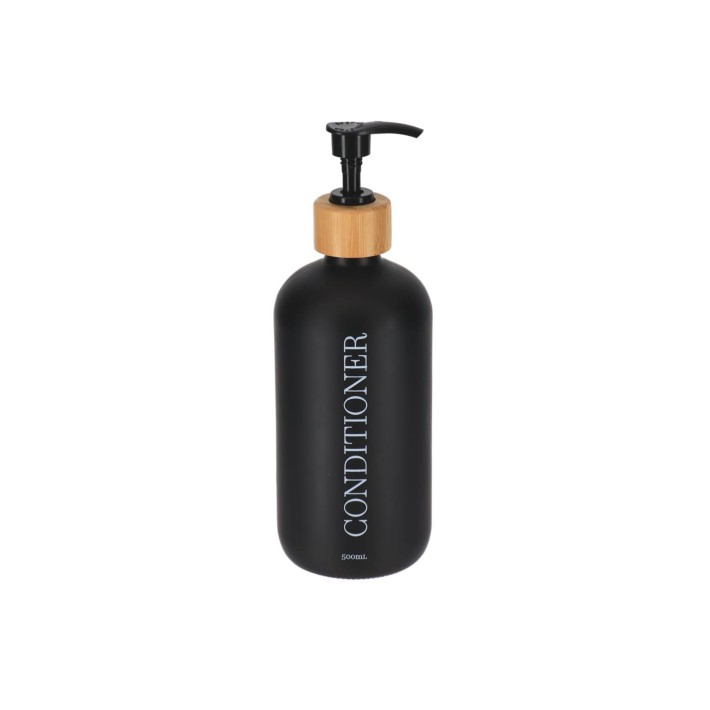 Dispenser γυαλ. CONDITIONER ματ μαύρο 500ml