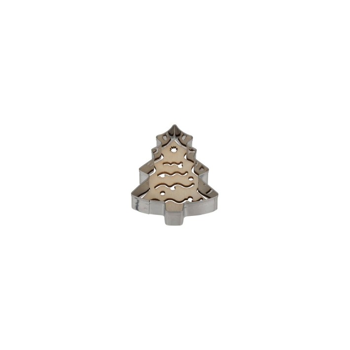 Κουπάτ χριστουγ. Σετ3τμχ 7,8 x  6,3 x  2 cm