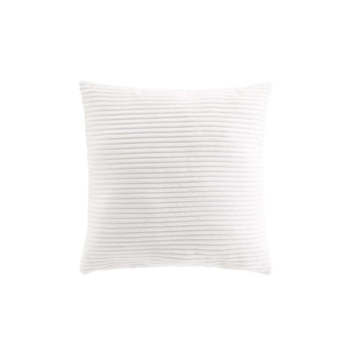 Μαξιλάρι embossed velvet λευκό 45x45cm