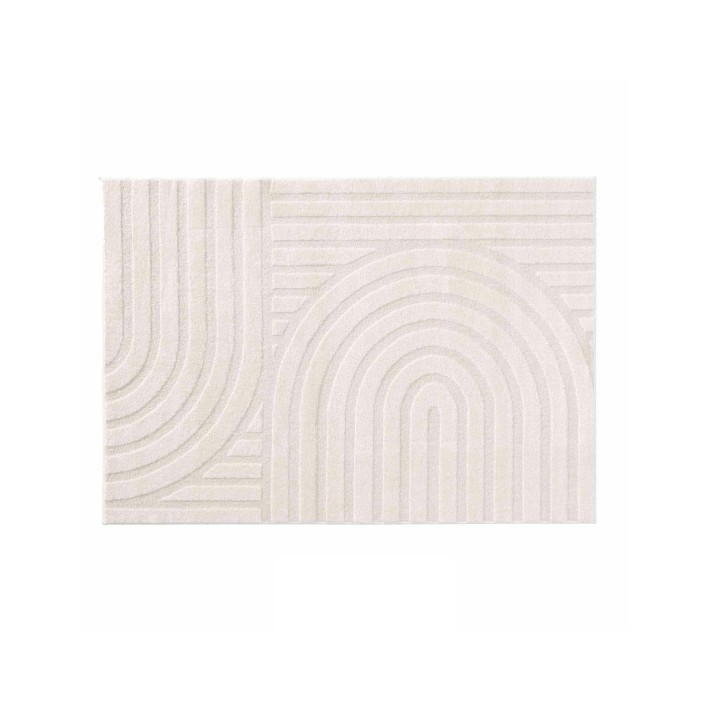 Χαλί μπεζ embossed 120x170cm