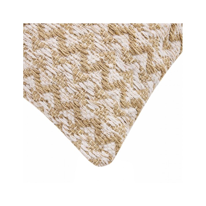 Μαξιλάρι coton/polyester μπεζ 40x40cm