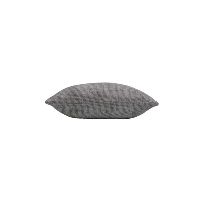 Μαξιλάρι embossed velvet ανθρακί 45x45cm