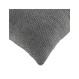 Μαξιλάρι embossed velvet ανθρακί 45x45cm