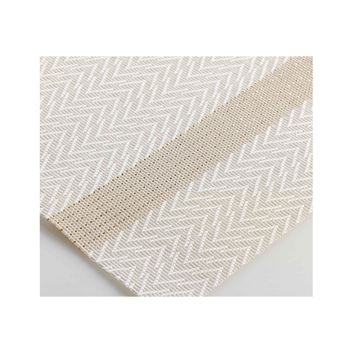 Σουπλά λευκό/χρυσό PVC 30x45cm