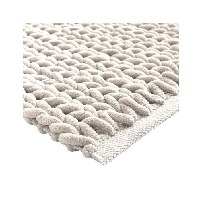 Πατάκι μπάνιου chenille εκρού 50x80cm
