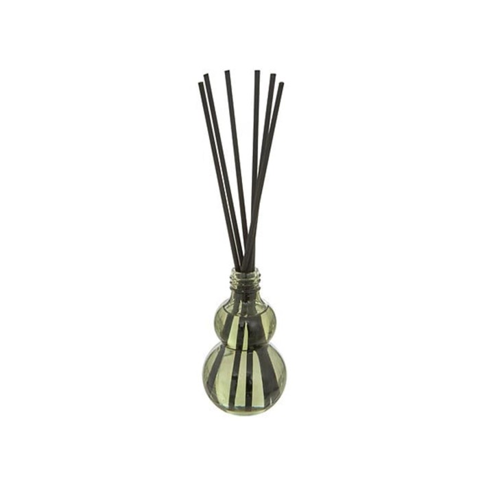 Diffuser γυάλινο πορτοκαλί"Sandalwood" 50ml/4,9x8,4cm