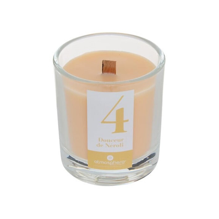 Κερί σε ποτήρι "NEROLI" 180gr/8x9cm