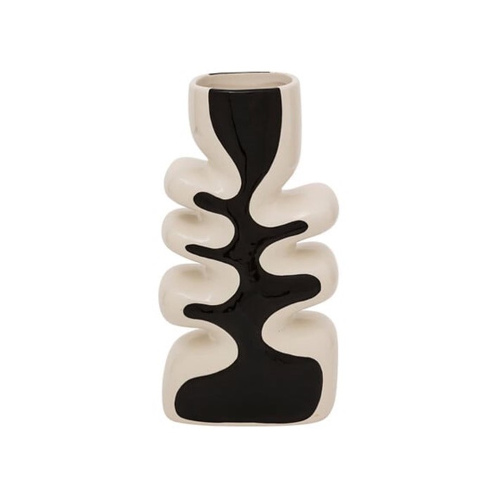 Βάζο κεραμικό "Twisted" 8,9x28x15cm
