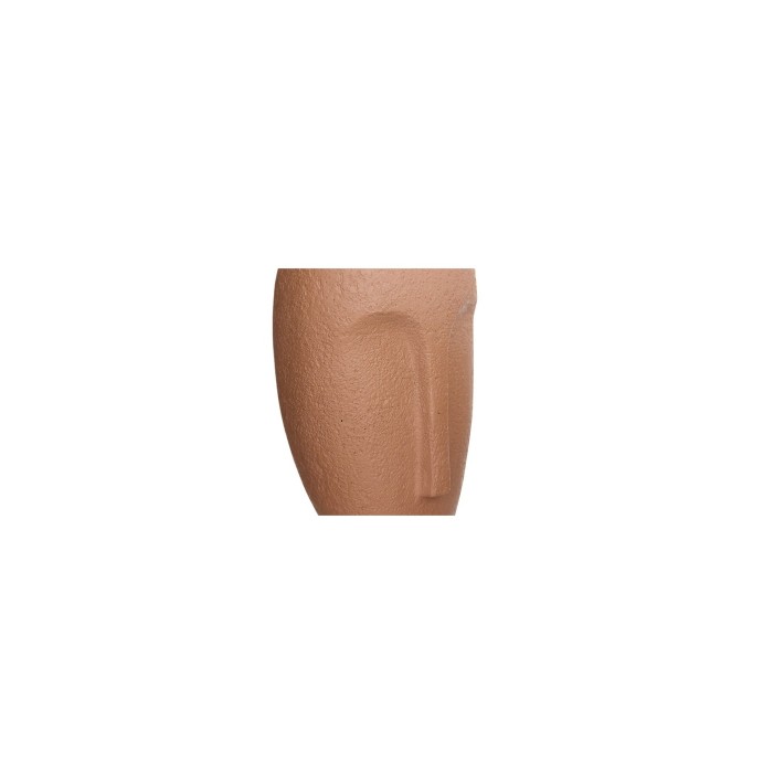 Διακοσμητικό φιγούρα κεφάλι ανθρ.terracotta 9x8x24,5cm