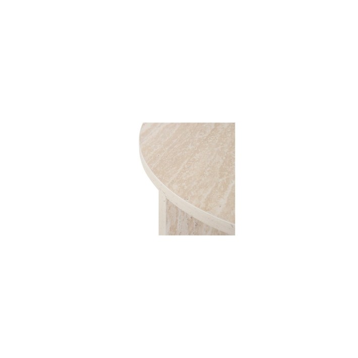 Τραπέζι βοηθητικό MDF εφέ ασβεστόλιθου 40x50cm