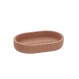 Σαπουνοθήκη κεραμυδί polyresin 13x9cm