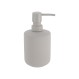 Dispenser γκρι ανοιχτό stoneware 400ml/7,8x16,3cm