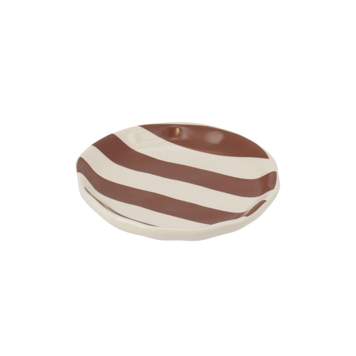 Σαπουνοθήκη "MOCHA STRIPES"13,5x2,5cm