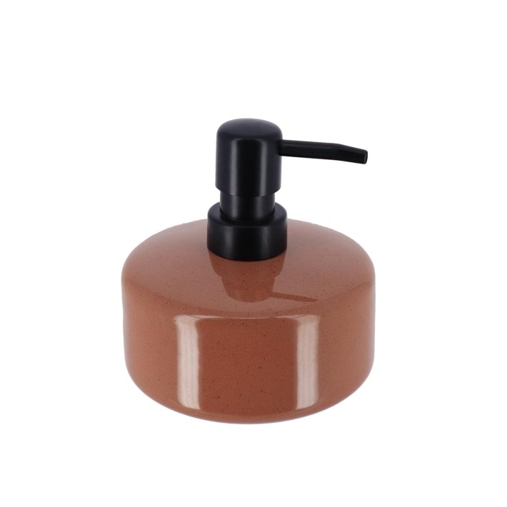 Dispenser κεραμ. mocha 400ml/Φ 11 H 13.5 cm
