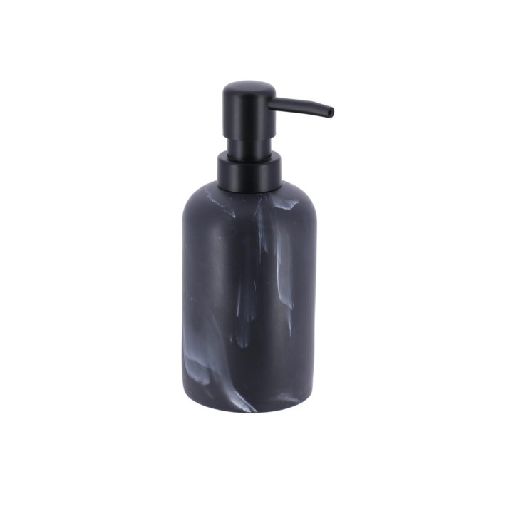 Dispenser marble μαύρο 300ml/7,3x17,5cm