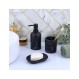 Dispenser marble μαύρο 300ml/7,3x17,5cm