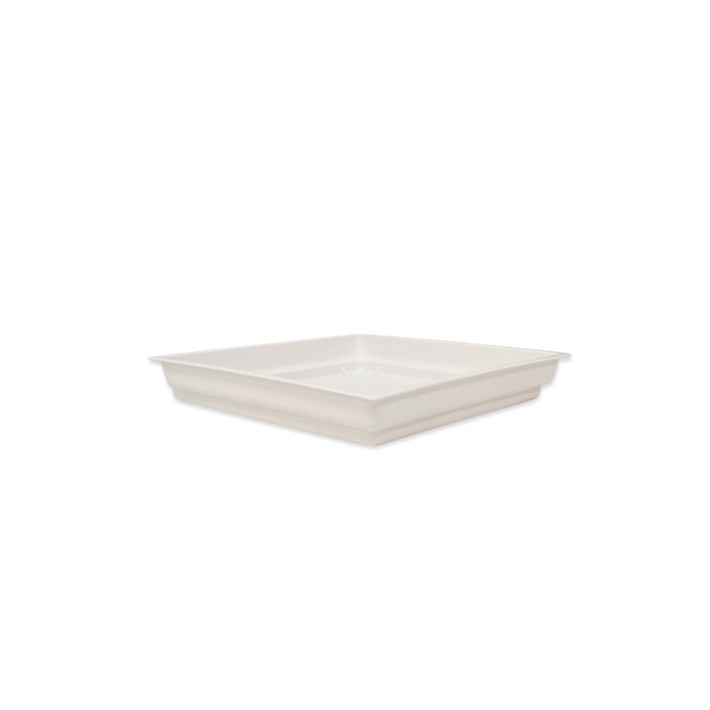 Πιάτο τετρ. 30X30X3,6 εκ. WHITE (για CITY square 40)