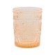 Ποτήρι νερού πορτοκαλί s/4 κλασικό 240ml/7,8x10cm