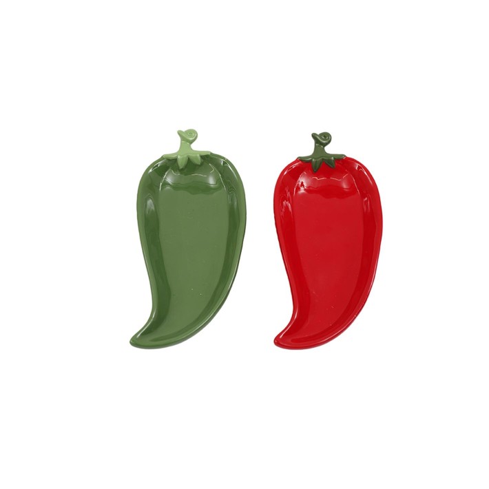 Πιατέλα "CHILLI" 2χρώματα 28x12,8cm