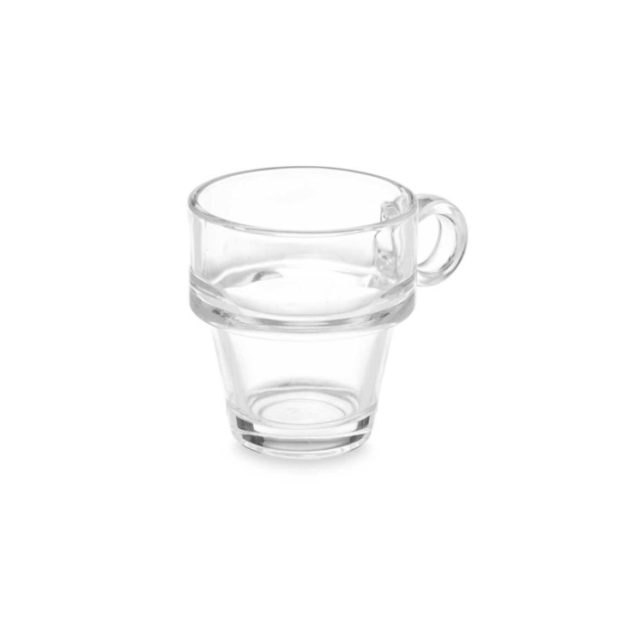 Κούπα γυάλινη 90ml/8x6x6,5cm