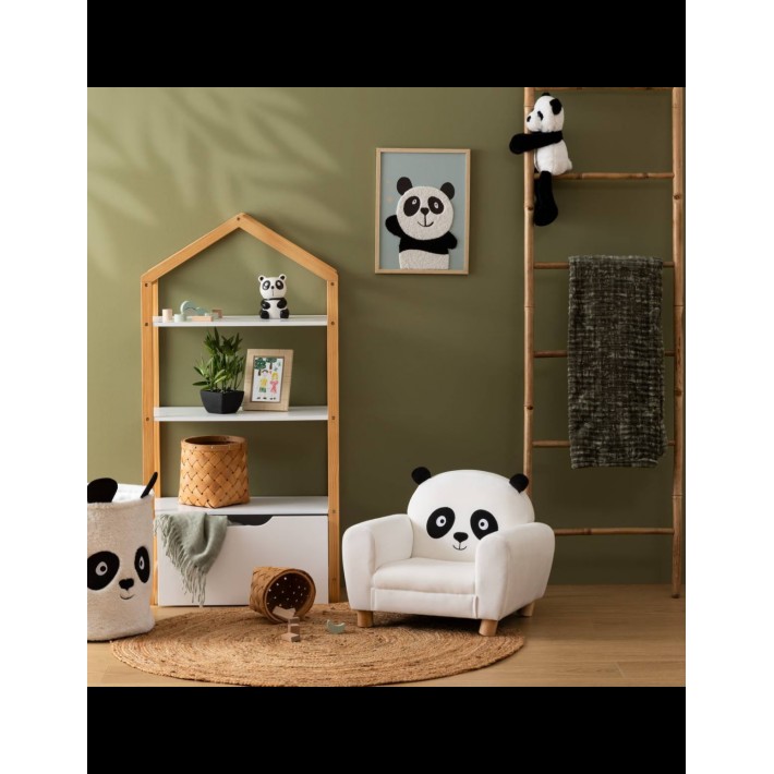 Καλάθι υφασμάτινο PANDA Φ35 Η40cm