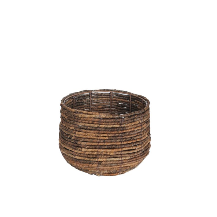 Καλάθι banana καφέ χρ. 25,5Χ22,5