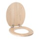 Καπάκι Λεκάνης EDESSA από MDF Φυσικό 37.5x45.6x5.5cm AWD02181911
