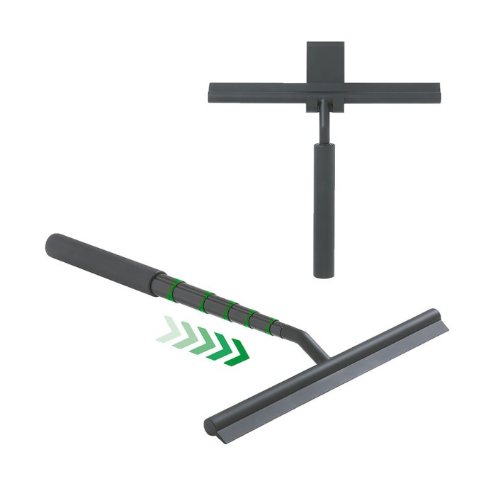 Senso Squeegee black τηλεσκοπικός καθαριστής τζαμιών με γάντζο Sealskin