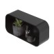 Tiger 2-Store Επιτοίχιο Ράφι 25 cm Black 1500010746
