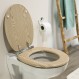 Tiger Scaffold Wood Look Καπάκι Λεκάνης MDF Oak 252022546