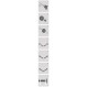 170x80 Ø 20 mm chrome βραχίονας μπάνιου γωνιακός Sealskin