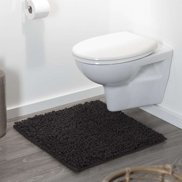 Twist 60x60 dark grey πατάκι μπάνιου Sealskin