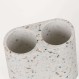 Blend terrazo διπλό ποτήρι οδοντόβουρτσας Sealskin