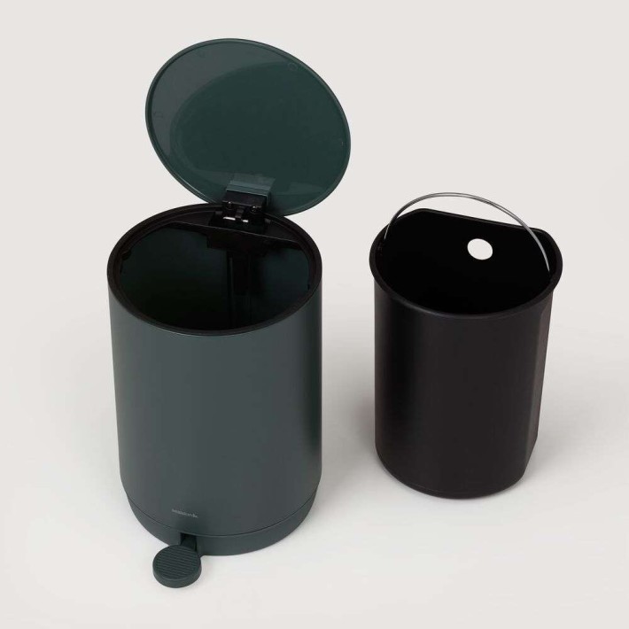 Mind dark green 5L κάδος απορριμμάτων Sealskin