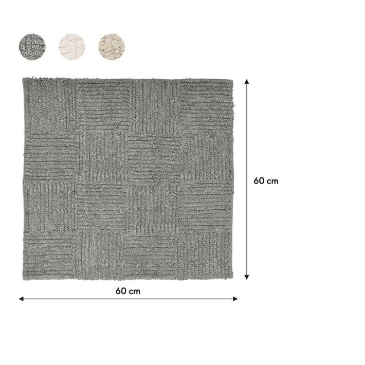 Reverse 60x60 grey πατάκι μπάνιου Sealskin