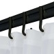 Easy roll black βραχίονας μπάνιου γωνιακός Sealskin