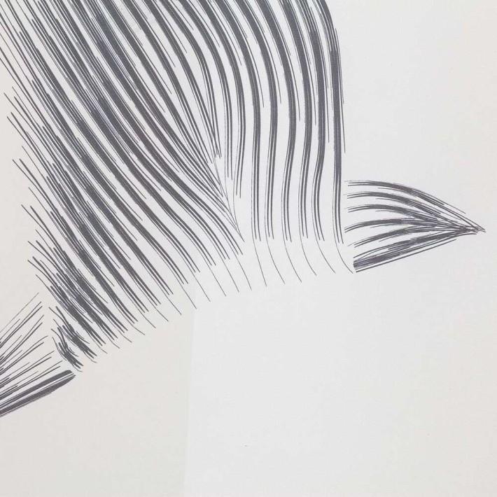 Birds 180x200 black κουρτίνα μπάνιου υφασμάτινη Sealskin