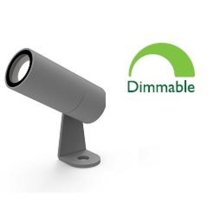 ΣΠΟΤ ΚΗΠΟΥ LED DIM 3W ΑΛΟΥMΙΝΙΟ 3000K 24V ΓΚΡΙ IP65