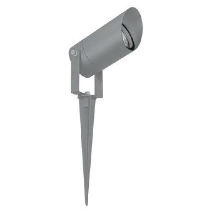 ΦΩΤΙΣΤΚΟ ΚΗΠΟΥ GU10 ΜΕ ΣΚΙΑΔΑ ΑΛΟΥΜ 100V-240V ΓΚΡΙ (& ΠΑΣΑΛΑΚΙ)