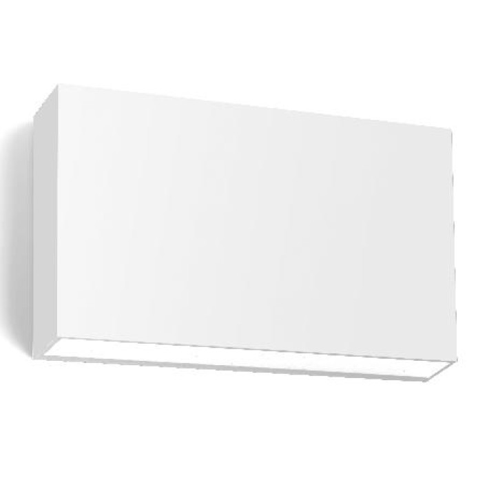 ΑΠΛΙΚΑ LED ΠΛΑΣΤΙΚΗ ΠΛΑΚΕ ΟΡΘ/ΝΙΟ UP&DOWN 2x5.5W 4000k ΛΕΥΚΟ